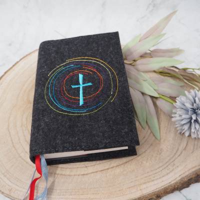 Gotteslobhülle aus Wollfilz