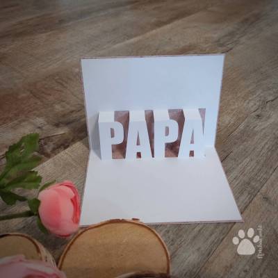 Plotterdatei Pop Up Karten Vatertag, bester Papa, Dad, Papa, SVG, Studio3