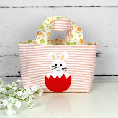 Ostertäschchen Hase im Osterei ~ Osterkörbchen | Kindertasche | Osternest | Geschenkidee