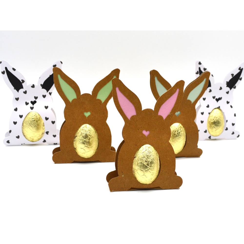 Plotterdatei Hase Hasen zum Befüllen Geschenkverpackung Bild 3