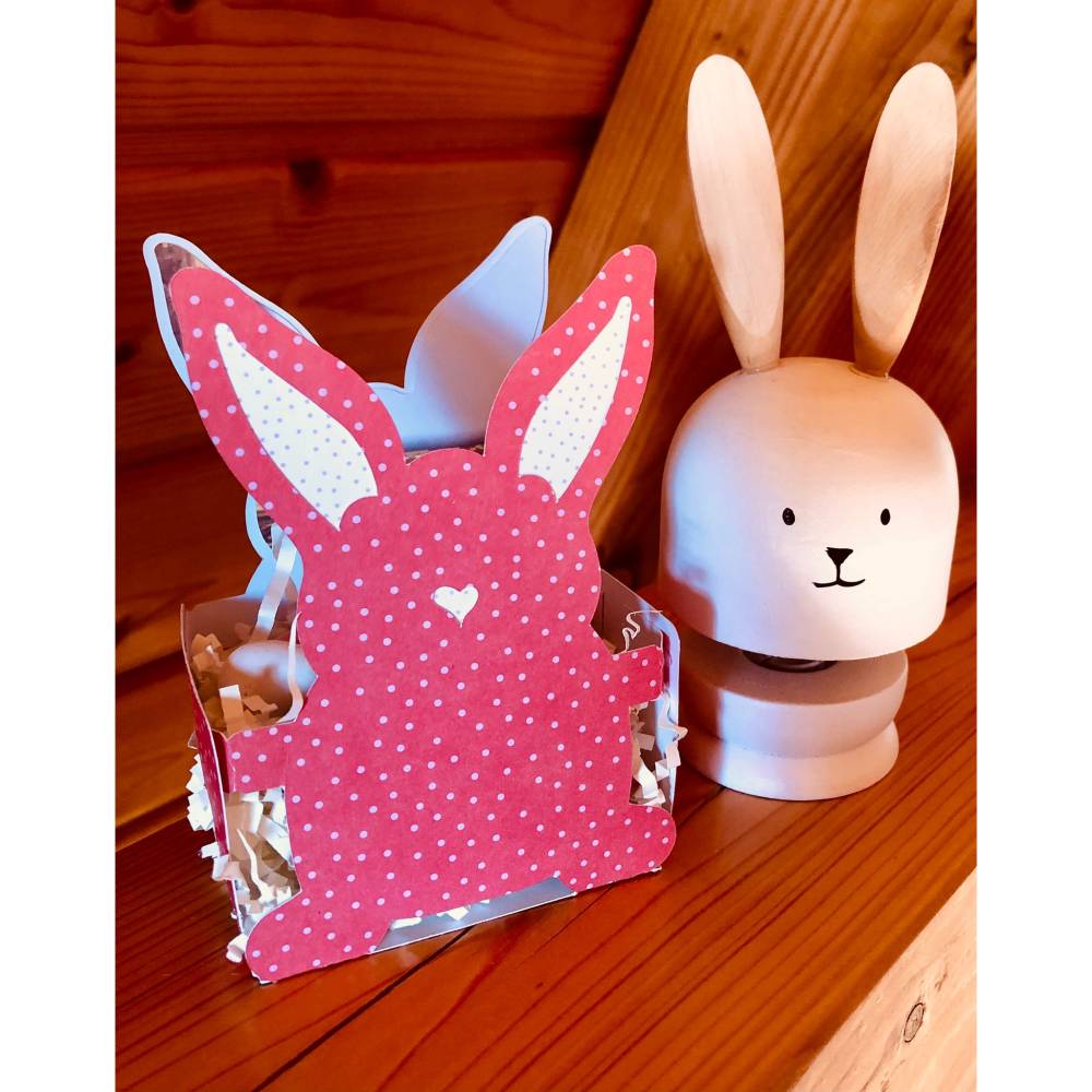 Plotterdatei Hase Hasen zum Befüllen Geschenkverpackung Bild 9
