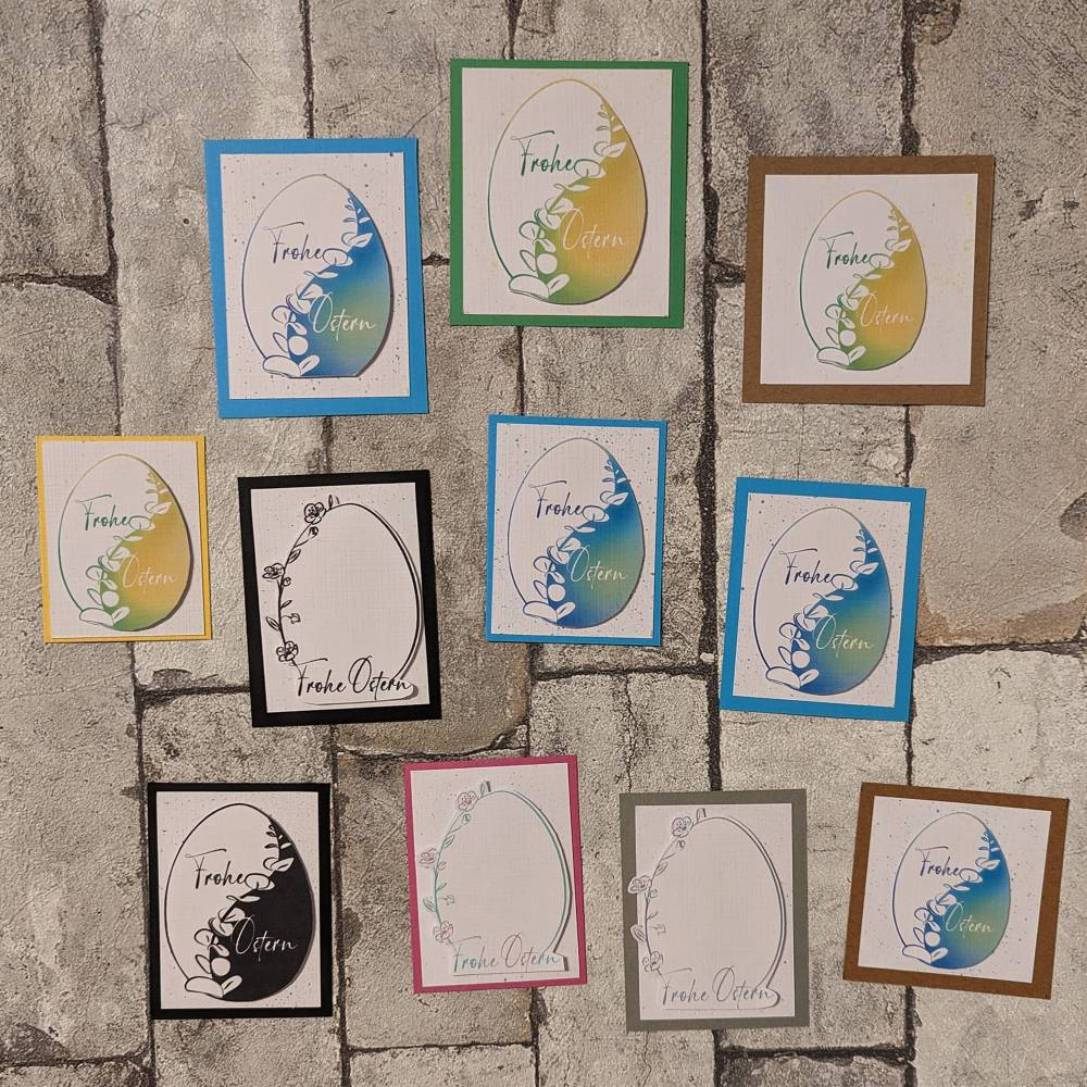 Plotterdatei Edle Ostereier, Digistamps Erwachsenenmotiv Ostern für Karten, Osterdeko, SVG Folienplott, Papier plotten Bild 7