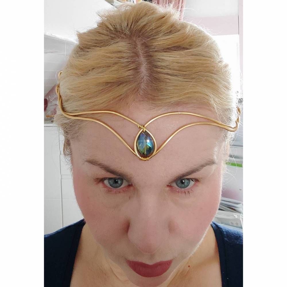 Elbenschmuck ,Elfen tiara,circlet, Elfenkrone,tiara,Diadem,keltischer  Haarschmuck, cosplay