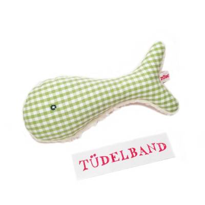 Babyrassel Rassel Greifling ...Fischchen Fiete... grün...Teddyplüsch