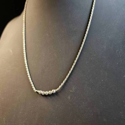 Halskette 925 Sterling, filigran (K5) 