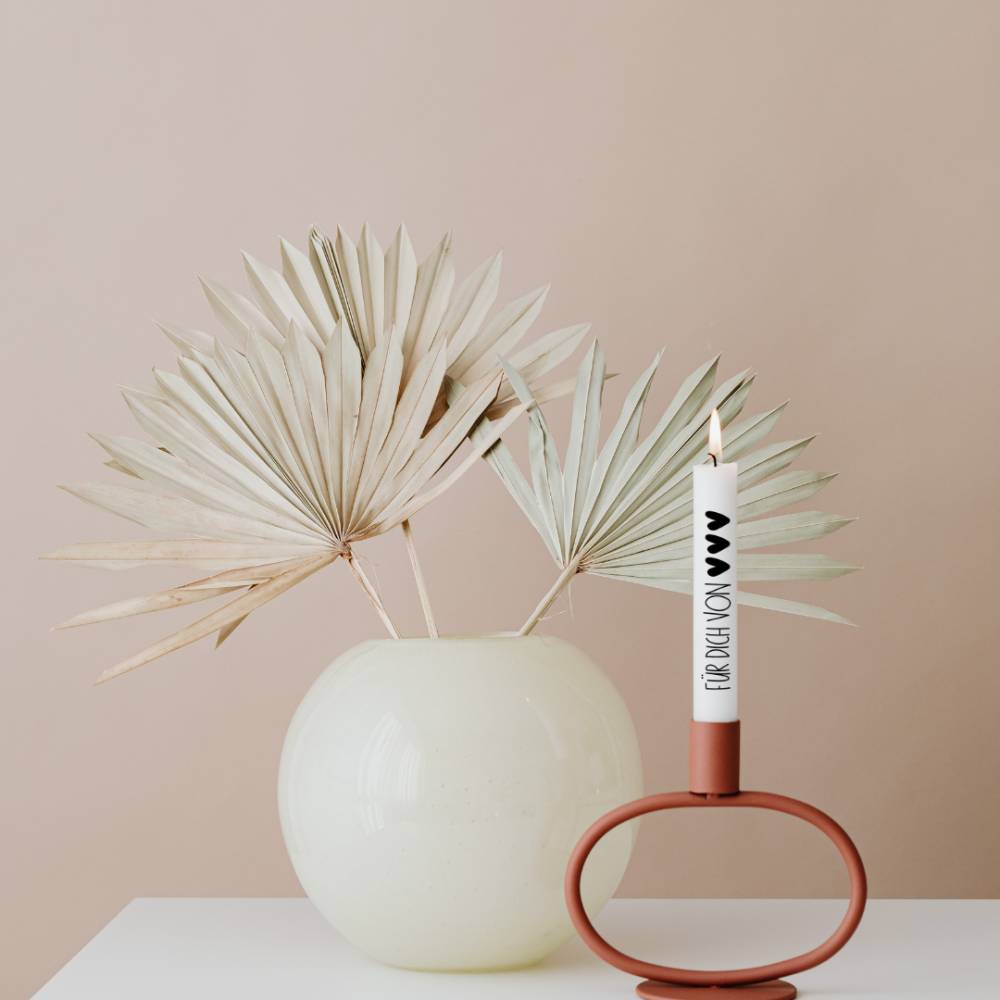 PDF Vorlage "mit Liebe" Kerzentattoo Kerzensticker Kerzen Gestalten für dich Herzensmensch von Herzen Glückslich Bild 4