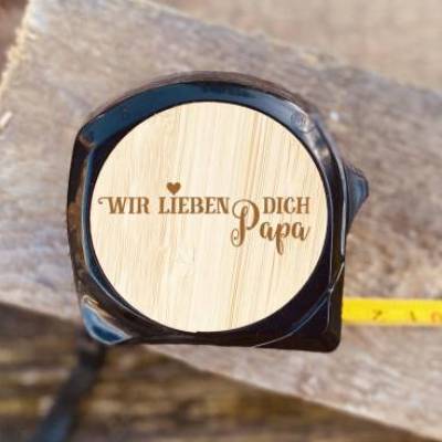 Maßband Papa personalisiertes Geschenk 5m