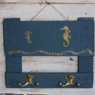 Schlüsselbrett Hakenleiste Upcycling