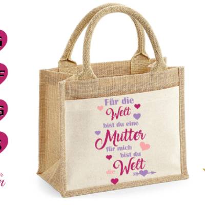 Plotterdatei "Für die Welt bist du eine Mutter" SVG / Dxf Pdf Silhouette | Svg Clipart