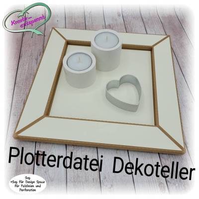 Plotterdatei Dekoteller