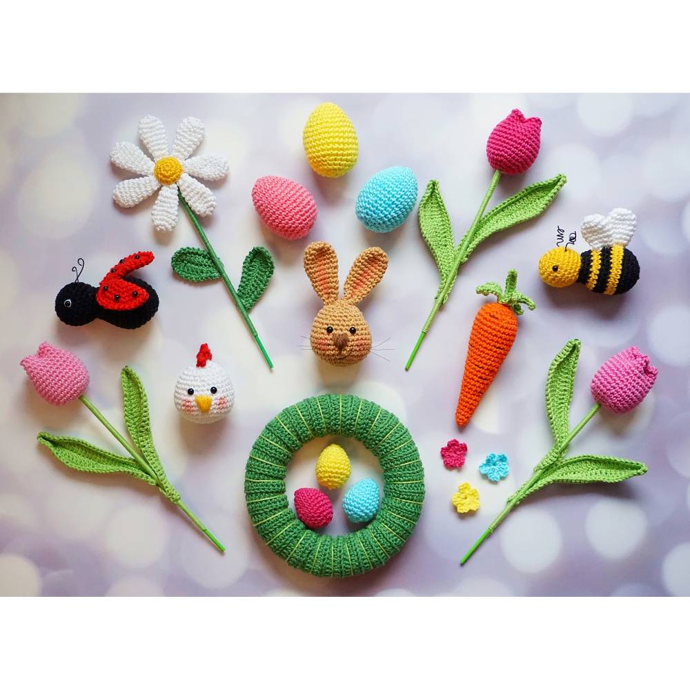 Häkelanleitung Osterallerlei - PDF Datei Bild 1