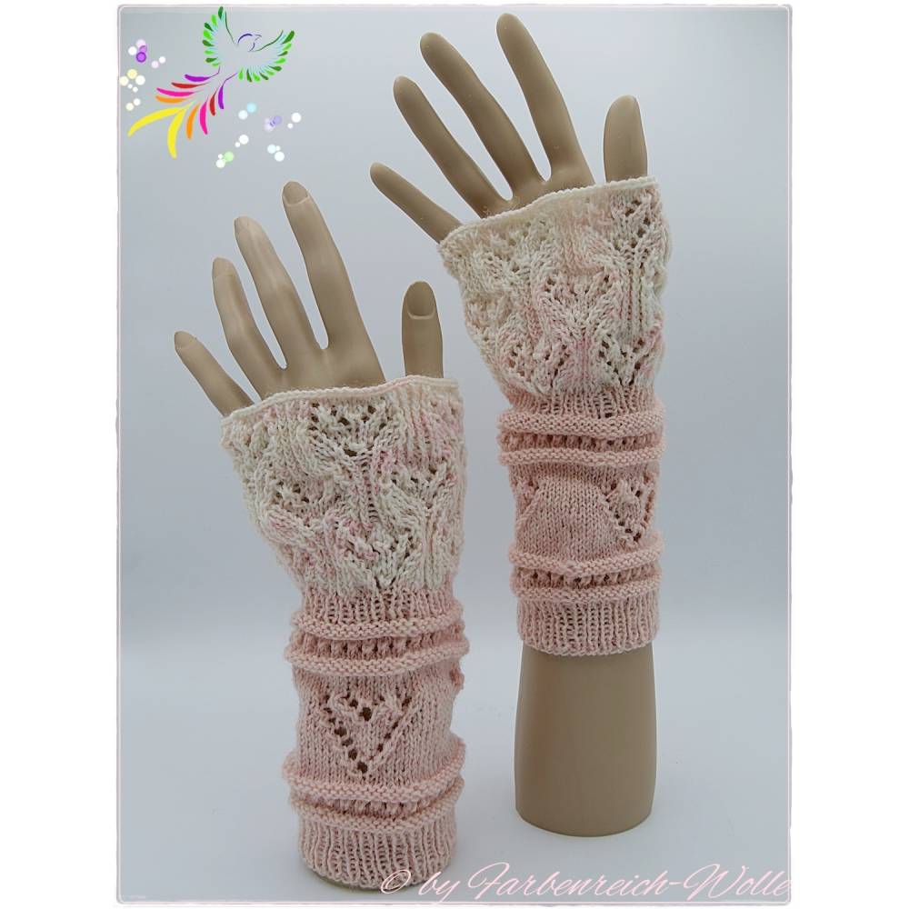 Strickanleitung Märchen-Handstulpen "Brüderchen und Schwesterchen" Bild 1