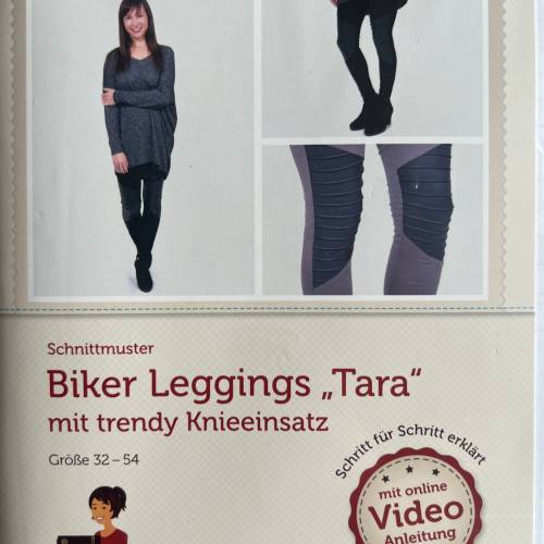 Pattydoo Papierschnittmuster Bikerleggings Tara, Gr. 32-54