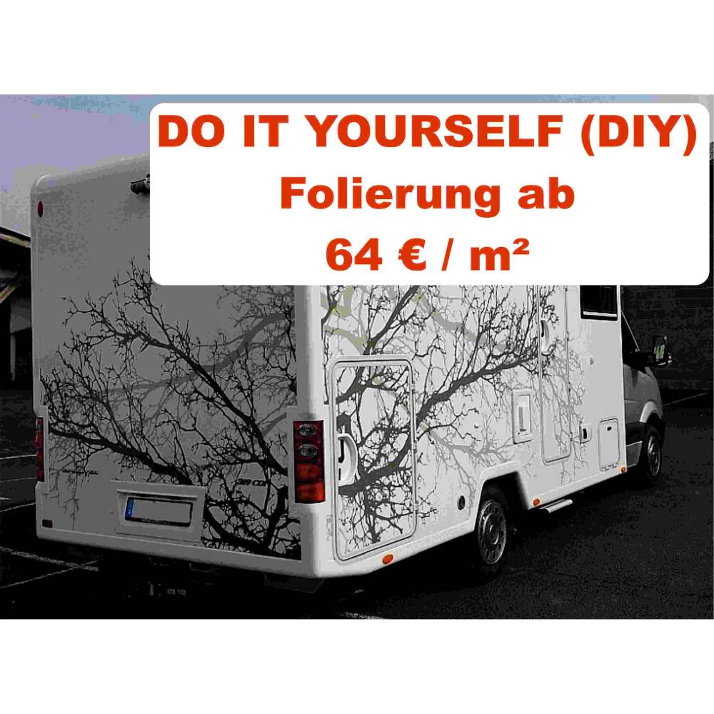 DIY Wohnwagen folieren, Wohnmobil selber bekleben