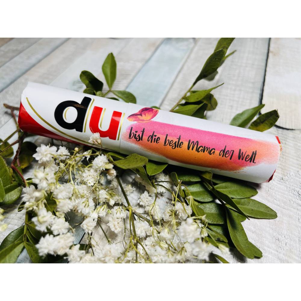 Duplo Banderole Beste Mama der Welt – PDF zum Ausdrucken – Muttertagsgeschenk, Danke Mama, Geschenkidee Bild 3