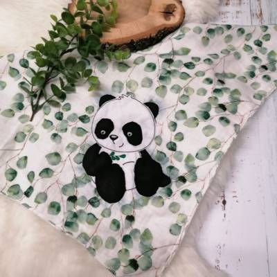 Dreieckstuch Musselin Panda für 2 bis 5 jährige