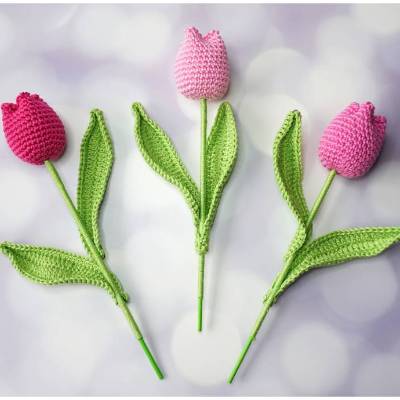 Häkelanleitung Tulpen - PDF Datei