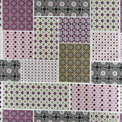 Baumwolle/Webware Patchwork lila