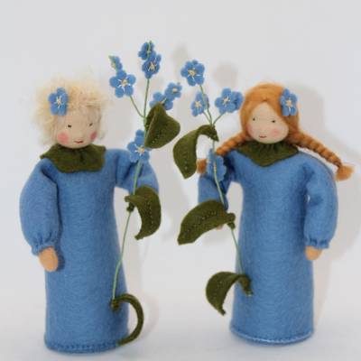 Vergissmeinnicht - Blumenmädchen - Jahreszeitentisch