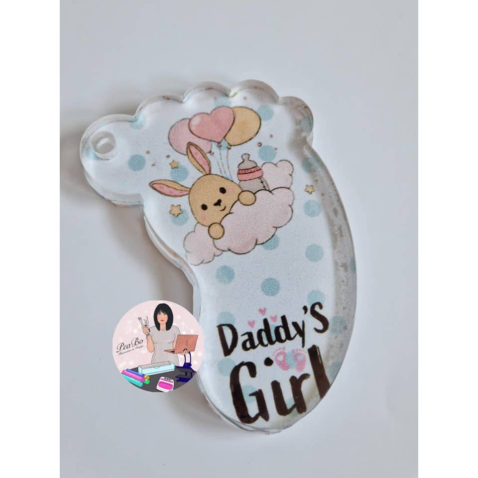 Digiset "HELLO BABY" Digistamp mit Digipapier Bild 10