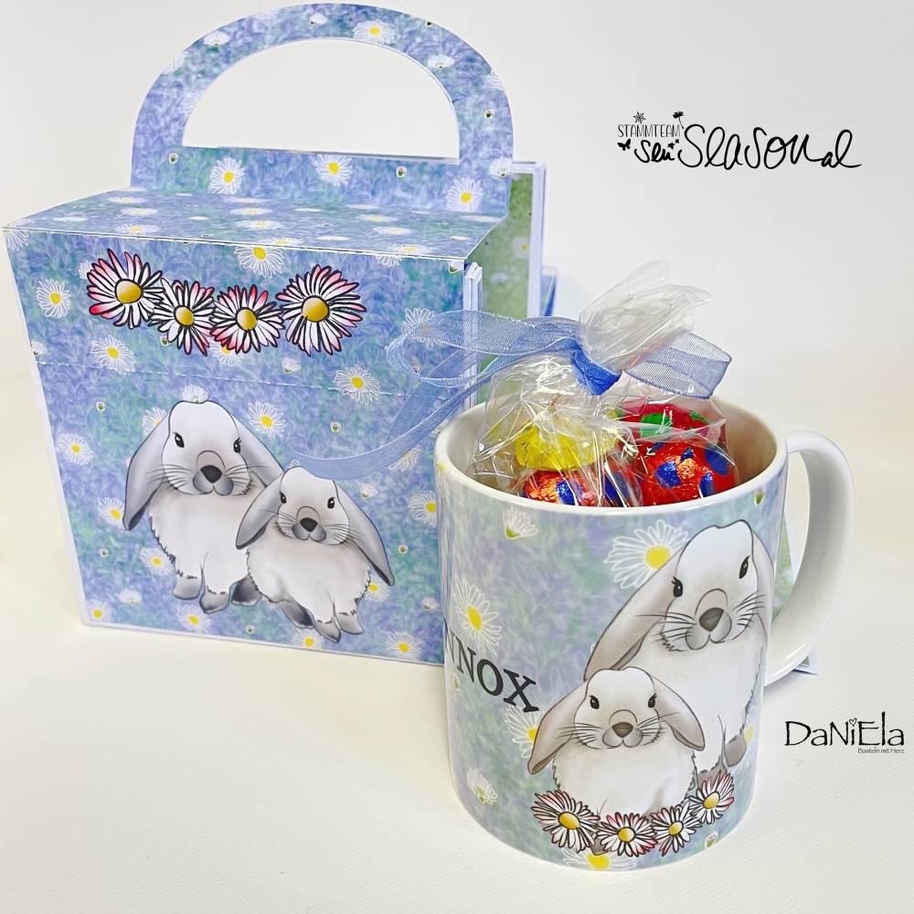 Digistampset Widderhäschen, Single-Line, Digitale Papiere und Stempel für Ostern, Grinchhase, Schlappohr-Hase, Kaninchen Bild 10