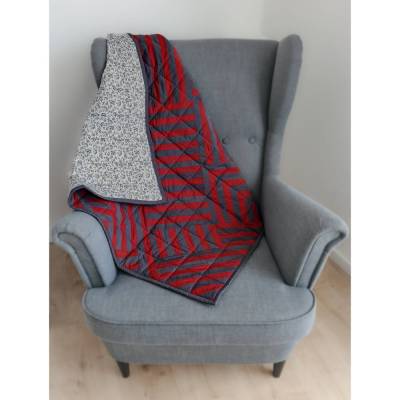 Babydecke Quilt "Dreikäsehoch" für Baby und Kleinkinder, zur Geburt, gequiltet, für das Babyzimmer