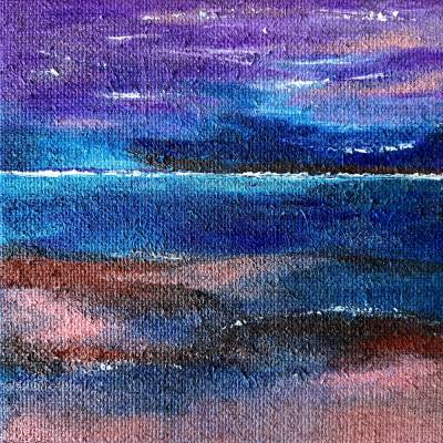 Kraftorte. Marinus. Abstrakte Meerlandschaft