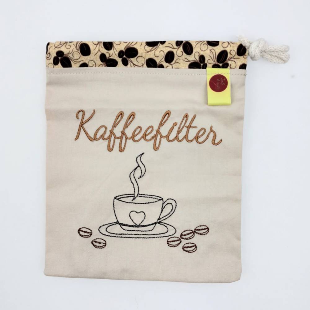 Nachhaltiger Kaffeegenuss - hochwertige wiederverwendbare Kaffeefilter aus zertifizierter Baumwolle (Größe 4) Bild 4