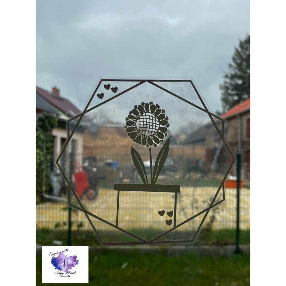 Foliendatei Sunflower, SVG/PNG und DXF Bild 8