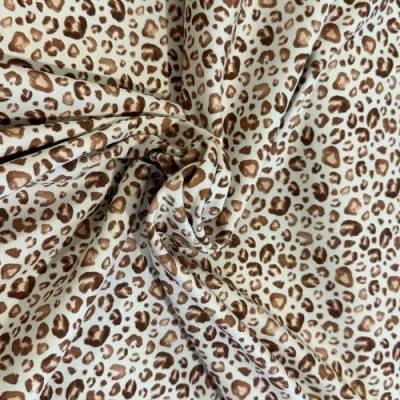 ab 50cm Jersey Leo Watercolor - Leopard Aquarell Druckstoff
