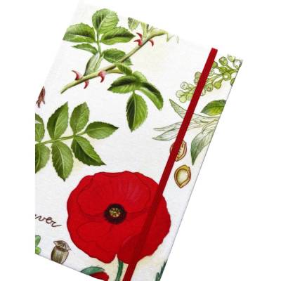 Notizbuch "Herbarium" Blumen floral Blüten romantisch Geschenk 