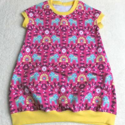 Kleid  Ballonkleid  Mitwachskleid  Dala Pferdchen