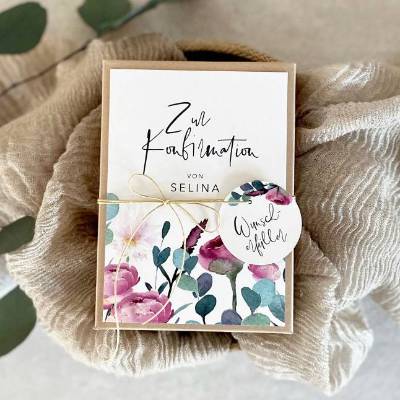 Geschenkschachtel EMMA Geldgeschenk Konfirmation