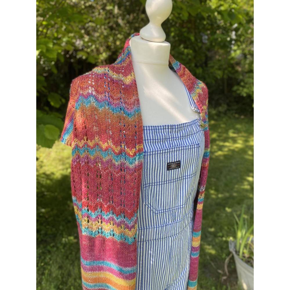 Strickanleitung Lizas Tuch Hippie Time Bild 7