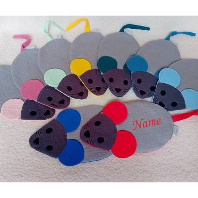 Kirschkernkissen-Wärmekissen "Mauschen"mit Namen