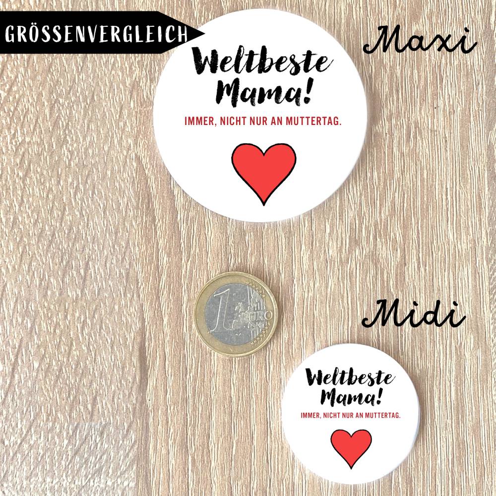 Weltbeste Mama - Immer nicht nur an Muttertag Magnet Bild 5