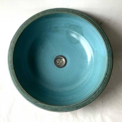 Waschbecken / Mint Ø 42 cm Höhe 13 cm