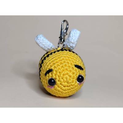 Süße gehäkelte Biene, Bienen Anhänger, Plüsch Hummel, Plüsch Biene, Hummel Anhänger, gehäkelte Hummel, Amigurumi Hummel,