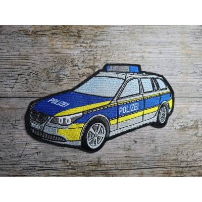 Polizeiauto, Streifenwagen Stickdatei, Stickmuster