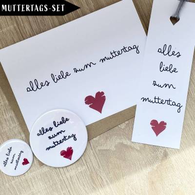 Alles Liebe zum Muttertag inkl. Umschlag