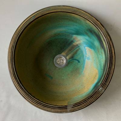 Waschbecken / Karibik Ø 39 cm Höhe 15 cm