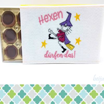 Hülle für Haselnusspralinen