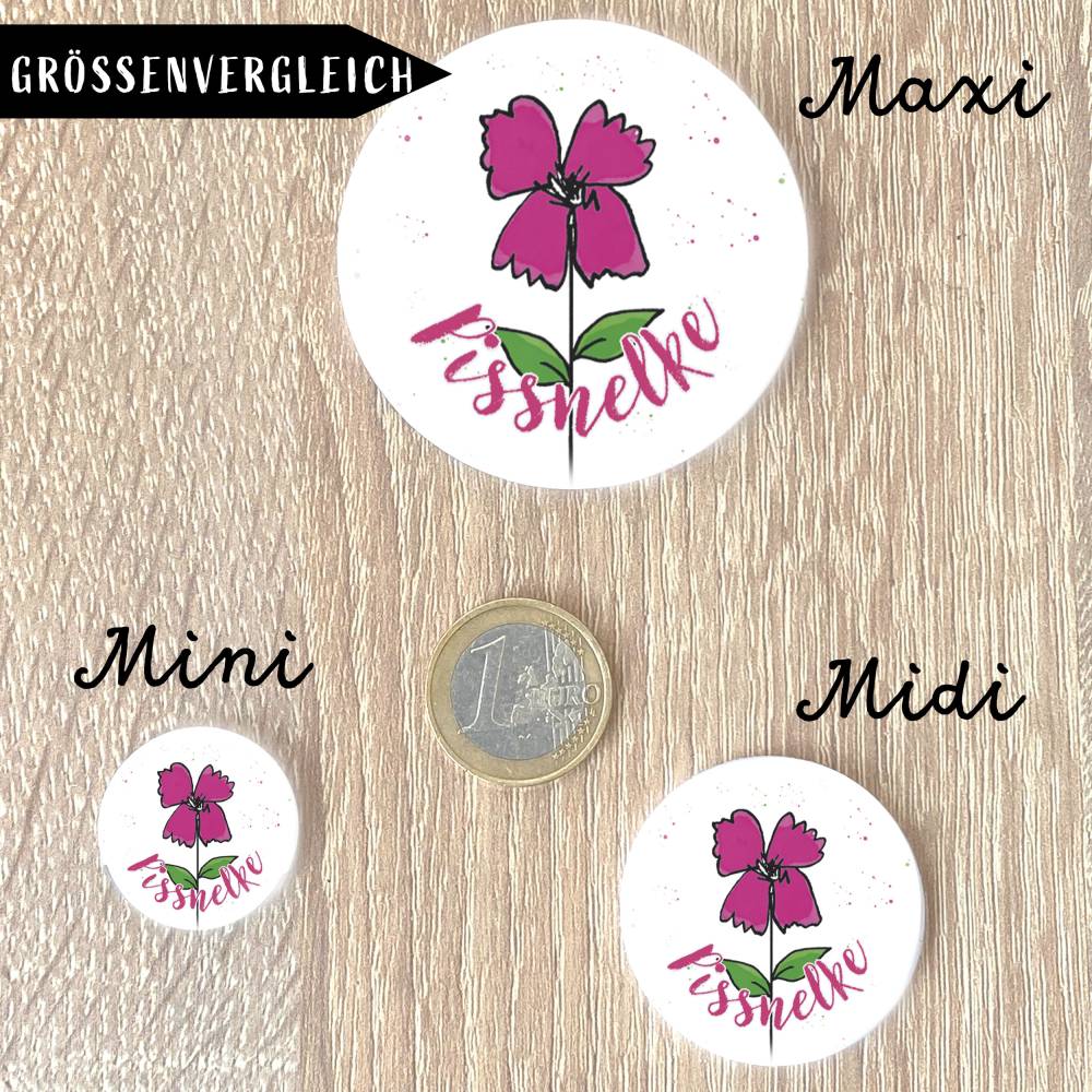 Pissnelke Magnet 2 Größen nach Wahl Bild 3