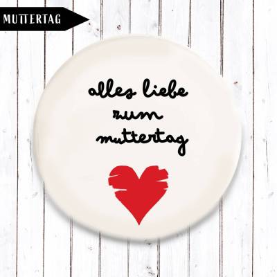 Alles Liebe zum Muttertag Magnet Größe nach Wahl