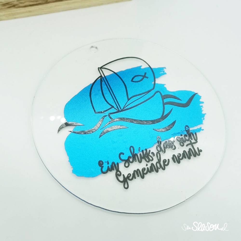 Plotterdatei Segelschiff, individualisierbar dank 10 Icons, Piratenschiff, Kommunion, Konfirmation, Segeln, Geburtstag Bild 6