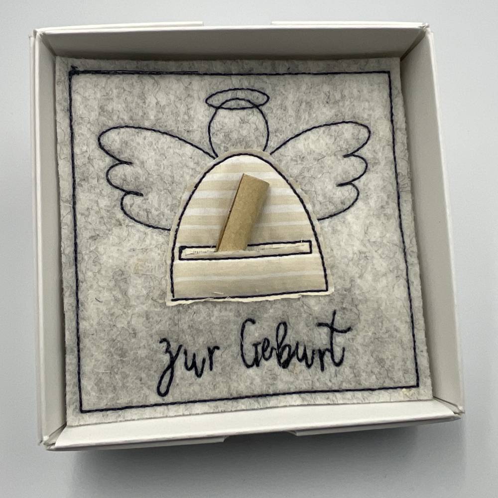 Geldgeschenk, Geschenkbox, Gutscheinbox, ... Gutschein, Geburt, Taufe, Bild 1