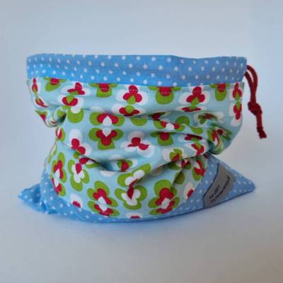 Stoffbeutel für Unverpacktes / Geschenkesäckchen BLUMEN aus Baumwolle von he-ART by helen hesse