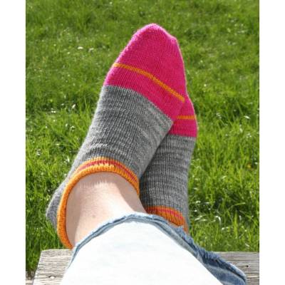Anleitung: Fit for Sun - Sneakers Socken stricken