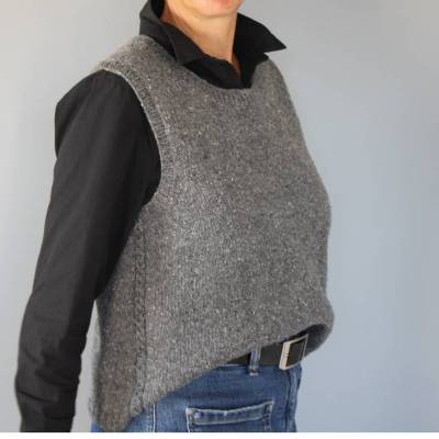 Anleitung: Nordwind - Pullunder stricken