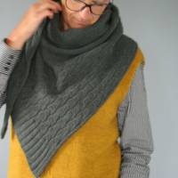Anleitung: West End Wrap - Tuch stricken